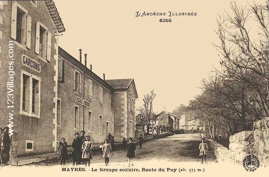 Carte postale de Mayres