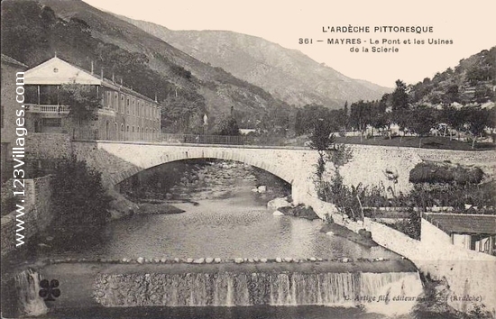 Carte postale de Mayres