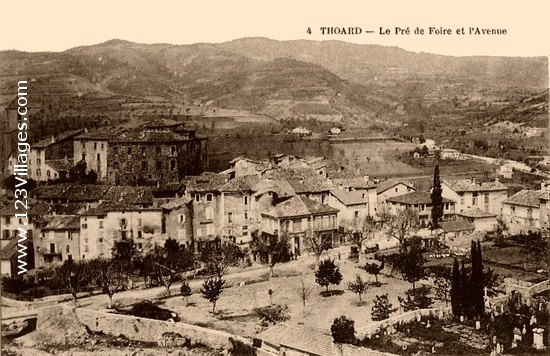 Carte postale de Thoard