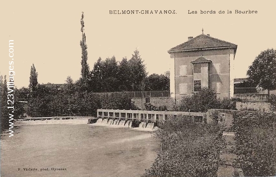 Carte postale de Belmont Chavanoz