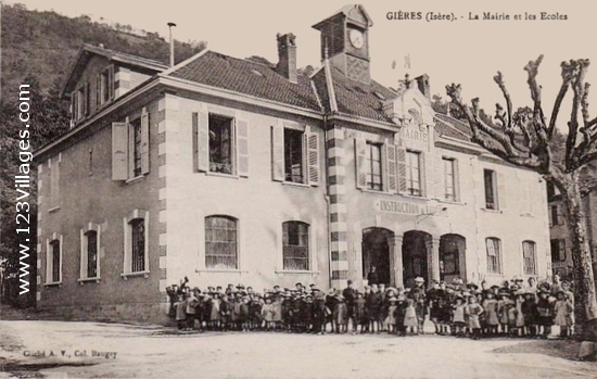 Carte postale de Gières