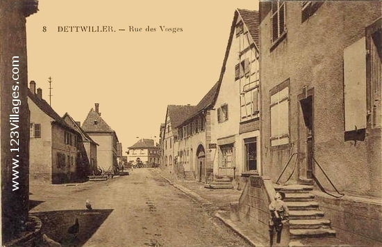 Carte postale de Dettwiller