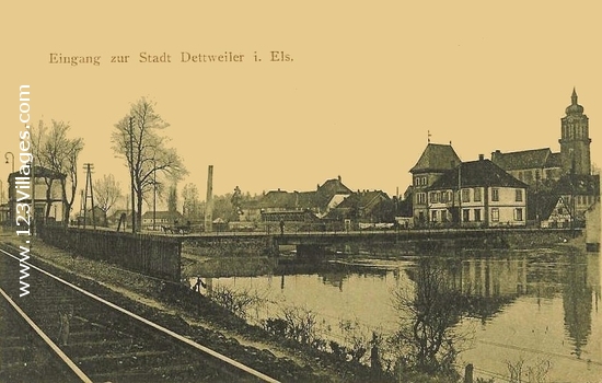 Carte postale de Dettwiller