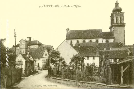 Carte postale de Dettwiller