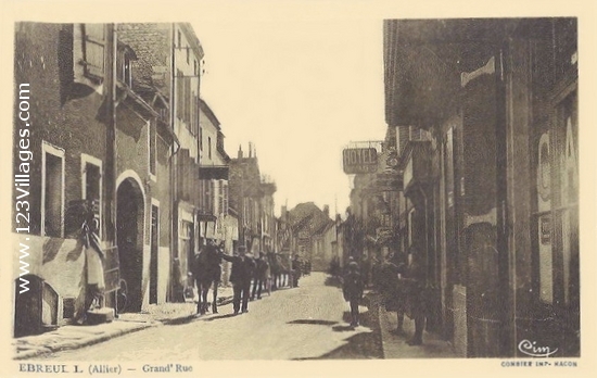 Carte postale de Ebreuil