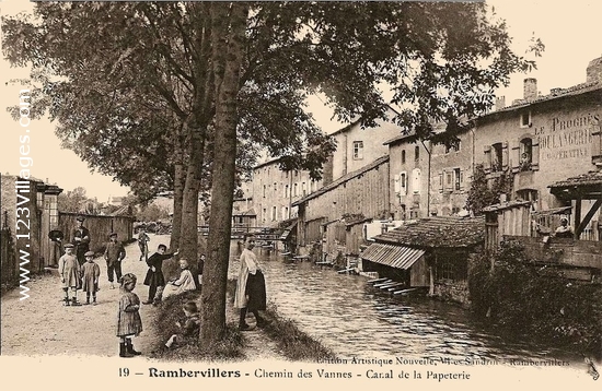 Carte postale de Rambervillers