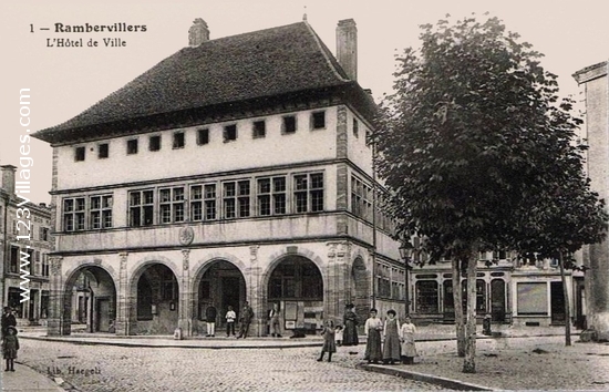 Carte postale de Rambervillers