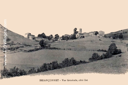 Carte postale de Briançonnet