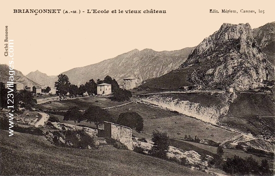 Carte postale de Briançonnet