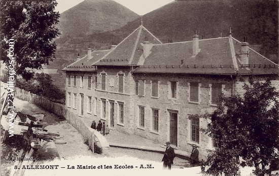 Carte postale de Allemond