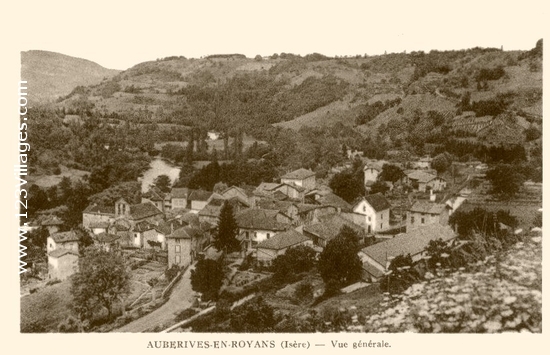 Carte postale de Auberives-en-Royans