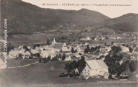 Carte postale de Autrans