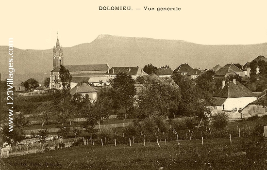 Carte postale de Dolomieu