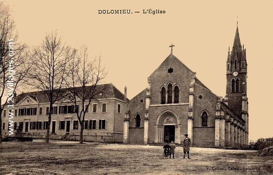 Carte postale de Dolomieu