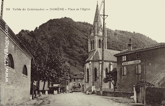 Carte postale de Domène