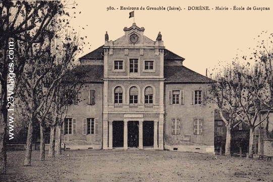 Carte postale de Domène