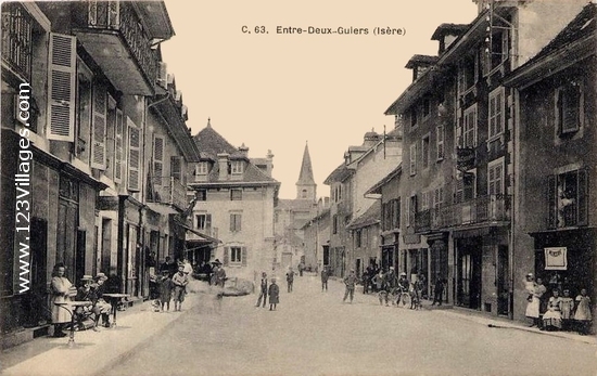 Carte postale de Entre-deux-Guiers