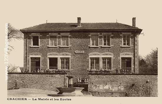 Carte postale de Crachier