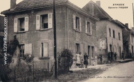 Carte postale de Evrieux