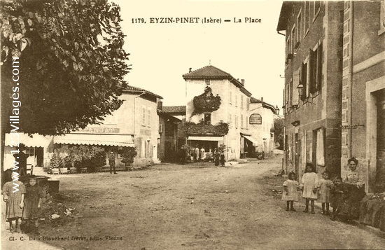 Carte postale de Eyzin-Pinet