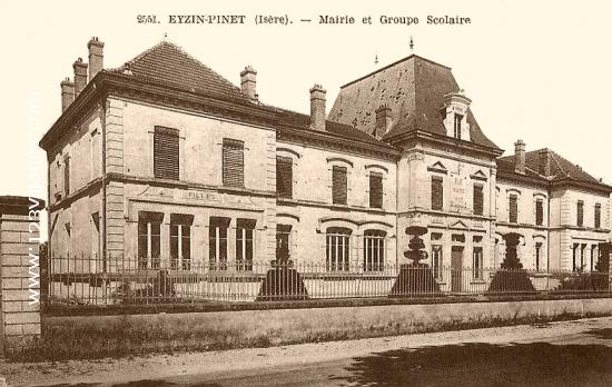 Carte postale de Eyzin-Pinet