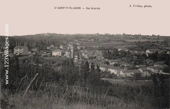 Carte postale de Saint-Quentin-Fallavier