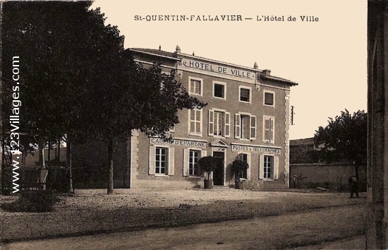 Carte postale de Saint-Quentin-Fallavier