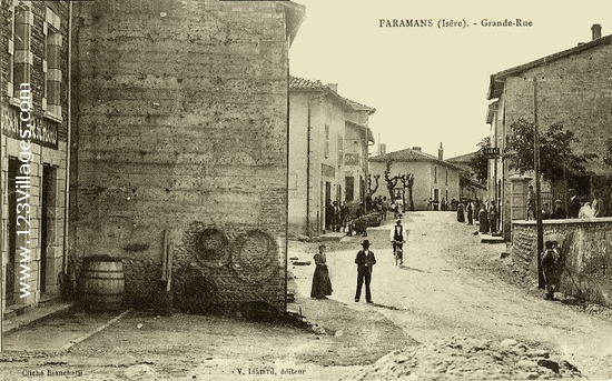 Carte postale de Faramans