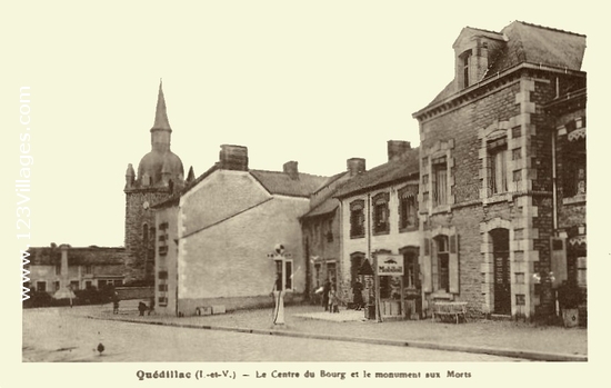 Carte postale de Quédillac