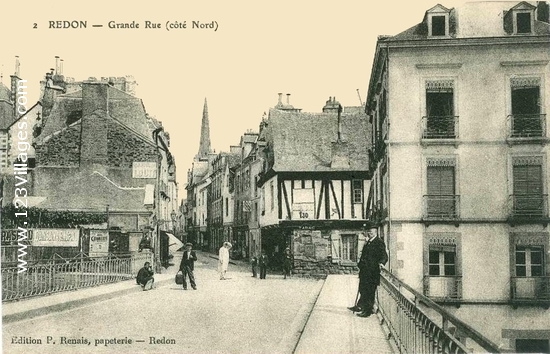 Carte postale de Redon