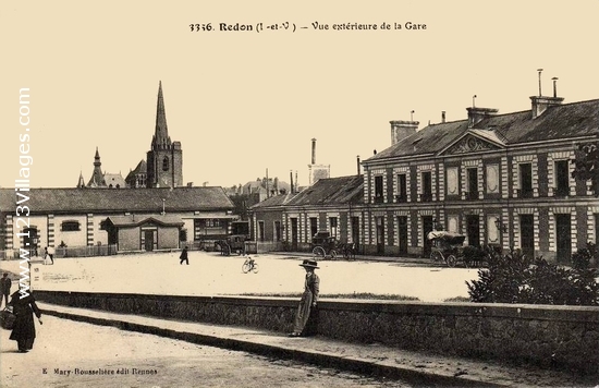 Carte postale de Redon