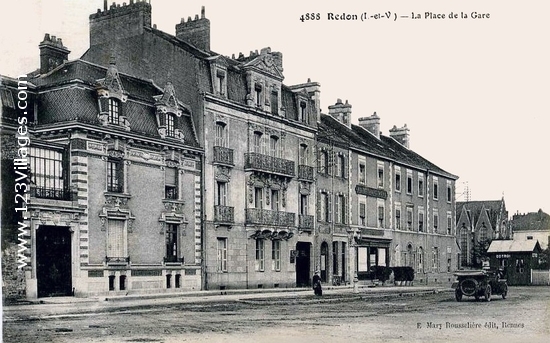 Carte postale de Redon