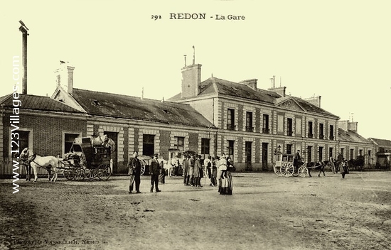 Carte postale de Redon