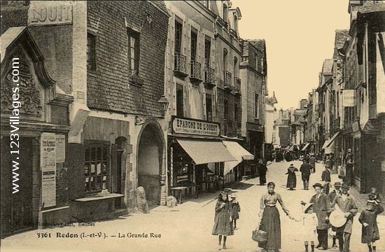 Carte postale de Redon