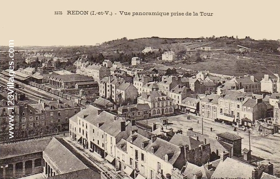 Carte postale de Redon