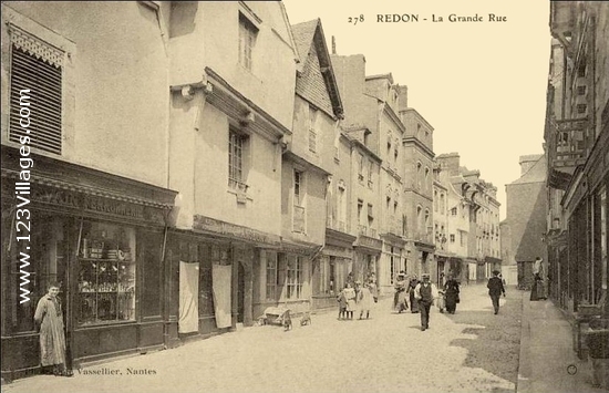 Carte postale de Redon