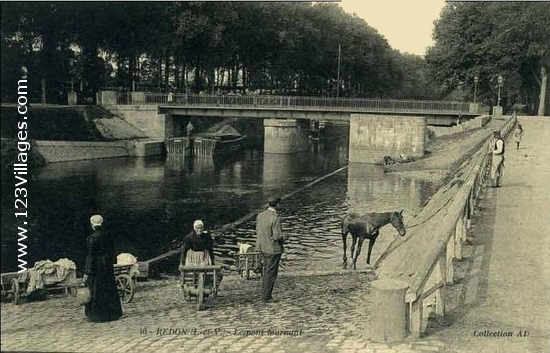 Carte postale de Redon