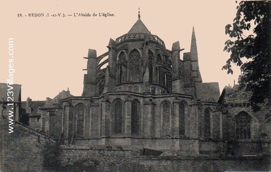 Carte postale de Redon