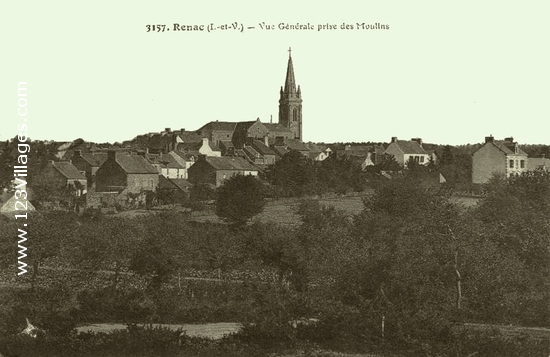 Carte postale de Renac