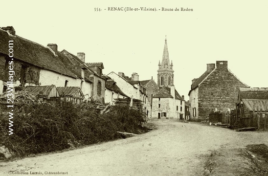 Carte postale de Renac