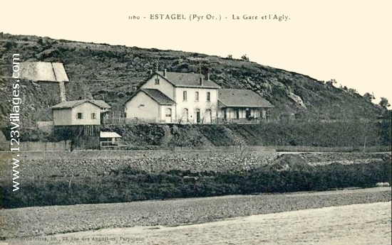 Carte postale de Estagel