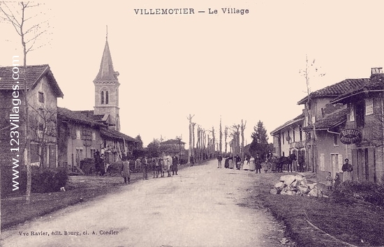 Carte postale de Villemotier