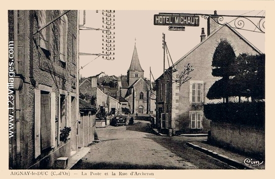 Carte postale de Aignay-le-Duc