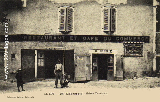 Carte postale de Cabrerets