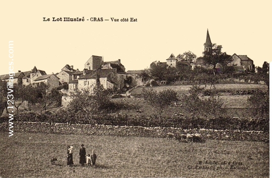 Carte postale de Cras