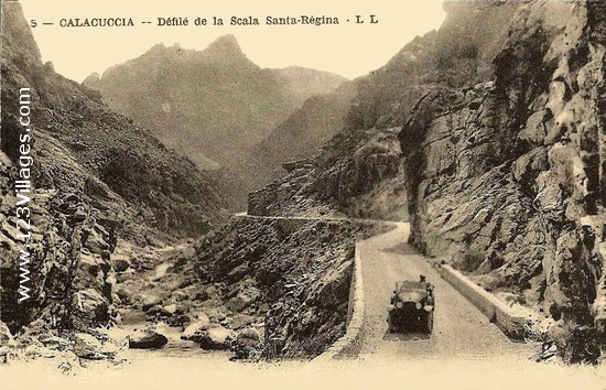 Carte postale de Calacuccia