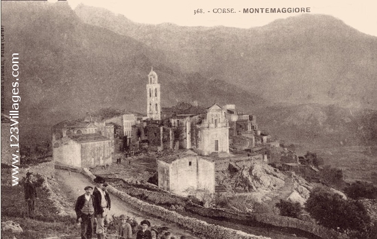 Carte postale de montemaggiore 