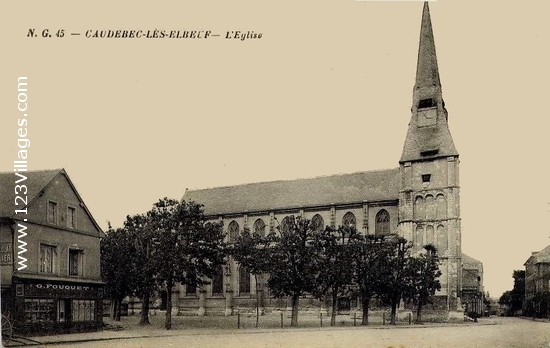 Carte postale de Caudebec-lès-Elbeuf