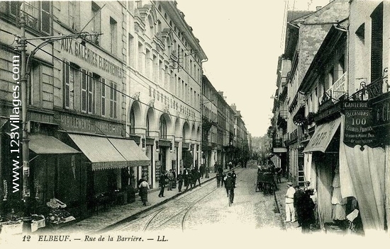 Carte postale de Elbeuf