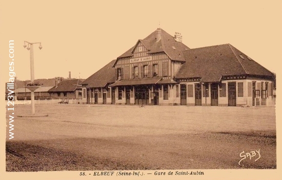 Carte postale de Elbeuf